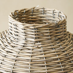 Handwoven Wicker Willow Vase