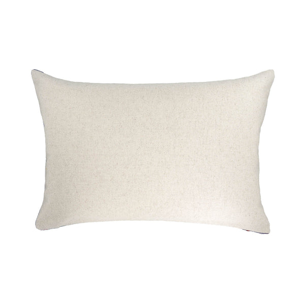 Bengali Silk Velvet Ikat Throw Pillow Cover 16 X 24