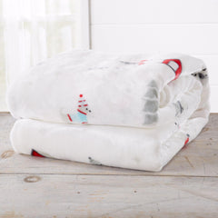 Velvet Throw Blanket - Pearl Collection